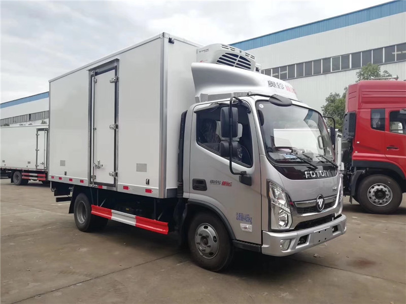 國(guó)六五十鈴6米8冷藏車(chē)制作工藝斷橋隔熱， 保溫隔熱 防火阻燃