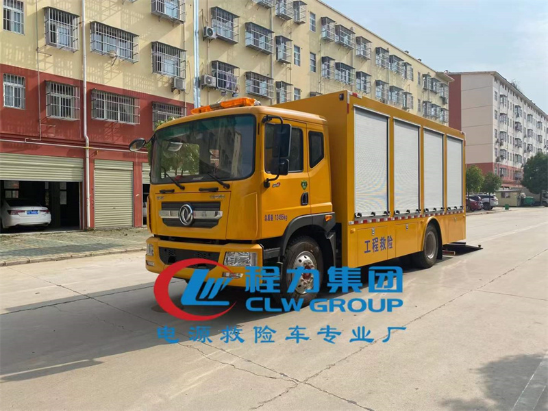 多利卡D9救險排澇車-快速搶險、搶修作業(yè)的工程搶修專用車