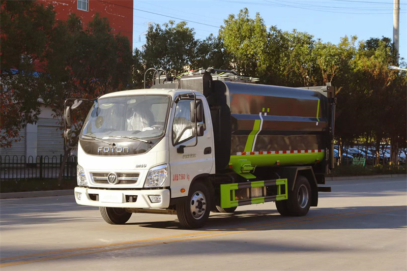 福田奧鈴捷運側(cè)掛桶垃圾車