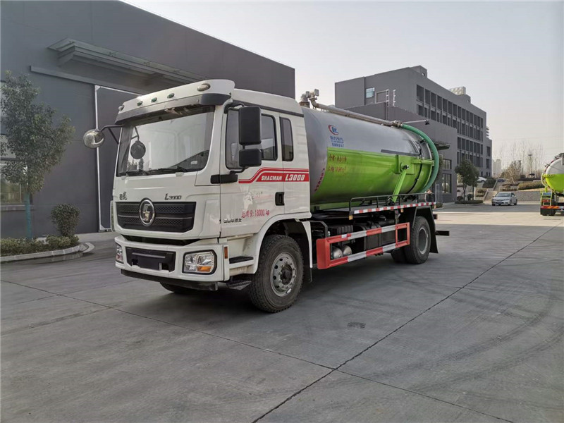 程力陜汽德龍12方吸污車(chē)